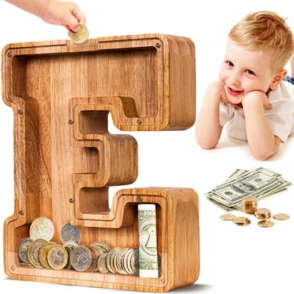Wood Piggy Bank