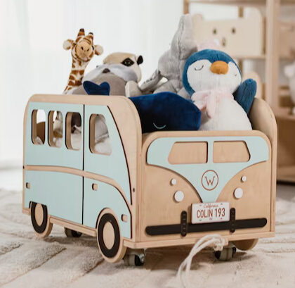 Wood Car Storage Toya