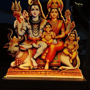 Lord Shiva Family Cutout