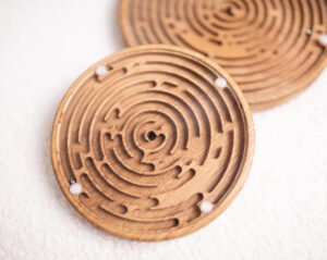 Wood Maze Game