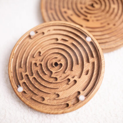 Wood Maze Game