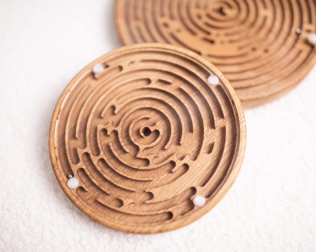 Wood Maze Game