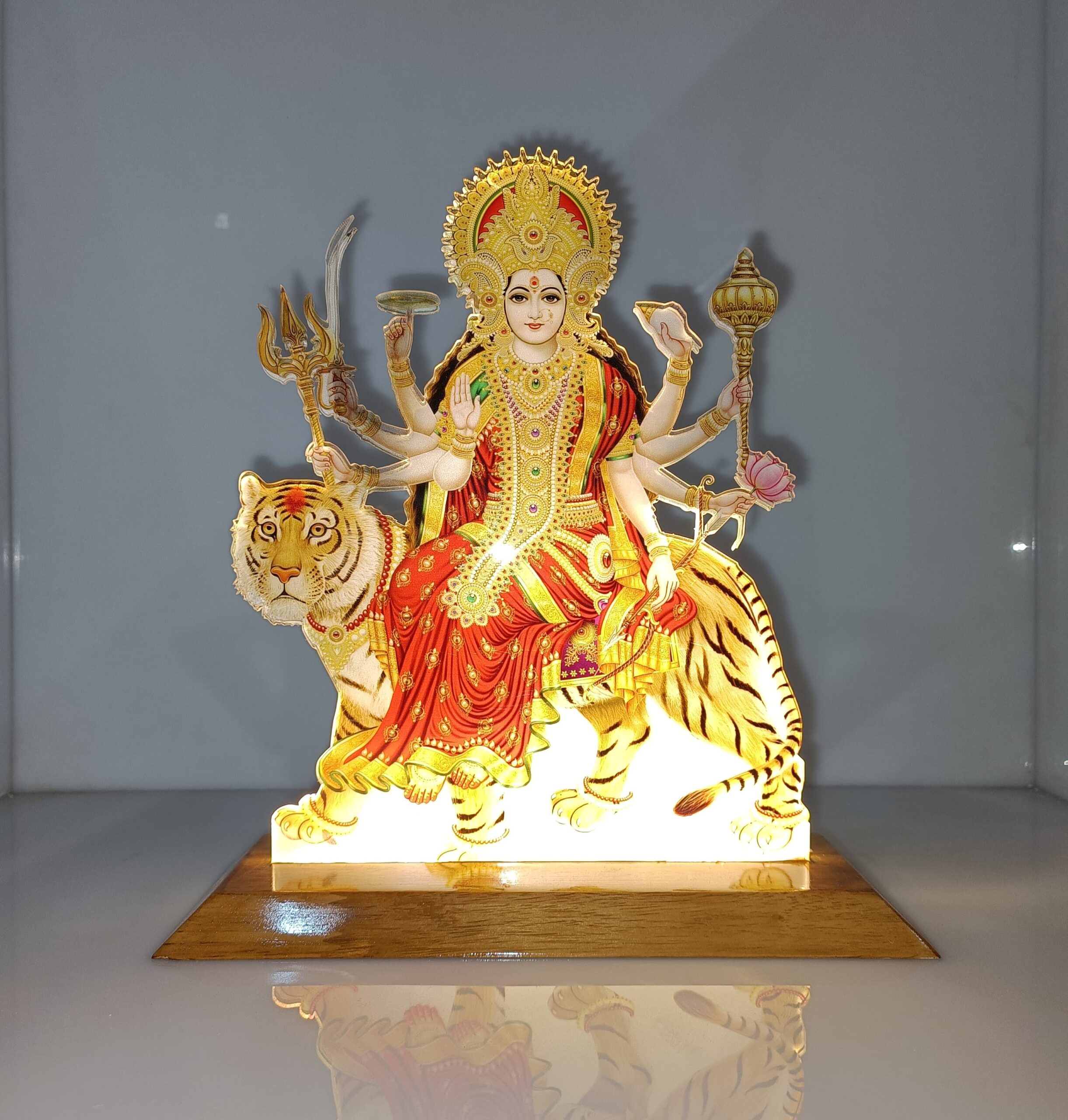 Maa Durga Acrylic Cutouts