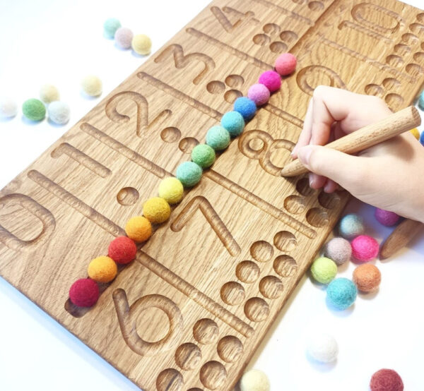 Primery Number tracing board