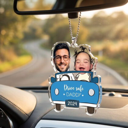 Personalized Drive Safe Acrylic Hanger