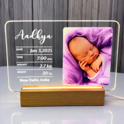 Personalize baby name light
